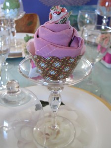 Napkin cupcakes Napkin cupcakes