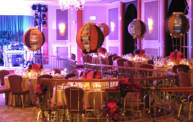 Hot Air Balloon Centerpieces
