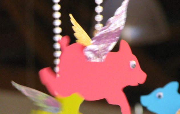 Flying Pig Detail