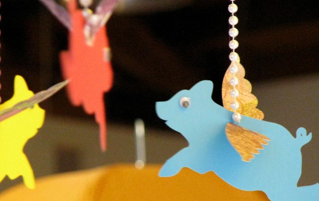 Flying Pig Detail