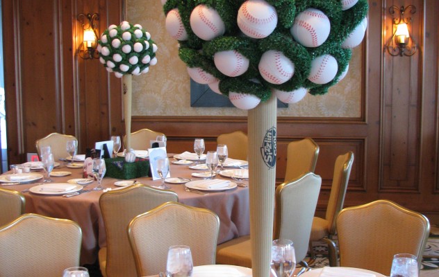 Baseball Topiary