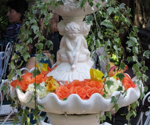 Inn of the Seventh Ray fountain
