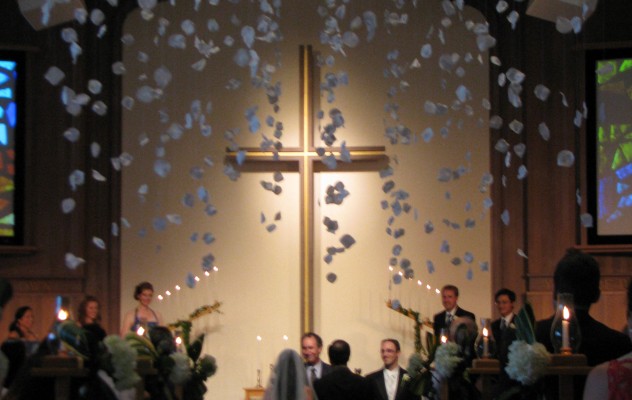 The actual ceremony