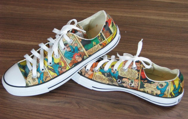 Comic book shoes Comic book shoes