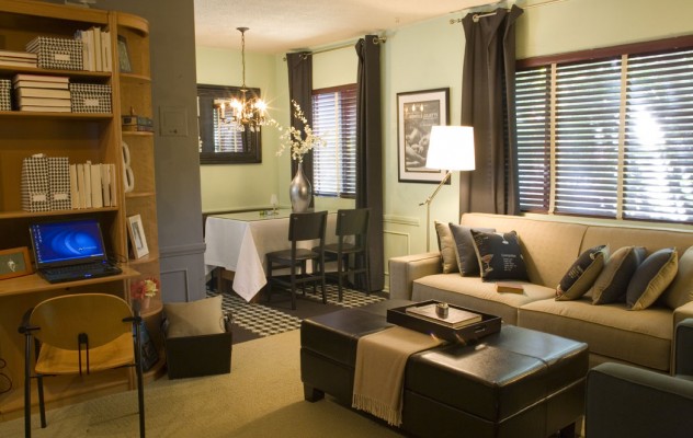 Menswear living room