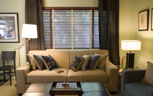 Menswear apartment sofa