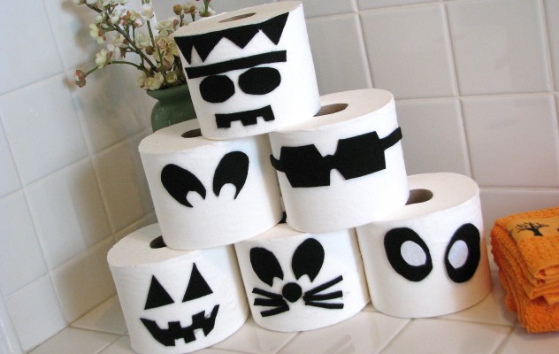Toilet paper disguises Toilet paper disguises