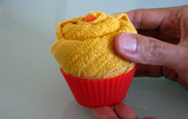 Towel Cupcakes Towel Cupcakes